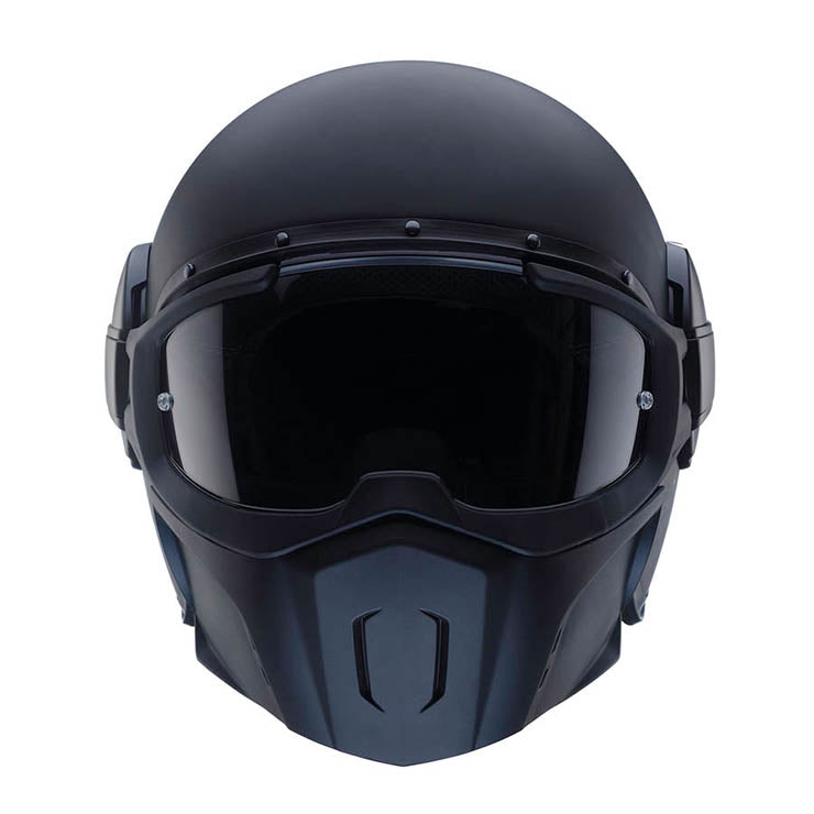Caberg Jet Ghost X Plain Open Face Helmet Matt Black FREE 1 YEAR Returns, FREE UK Delivery | ThrottleChimp