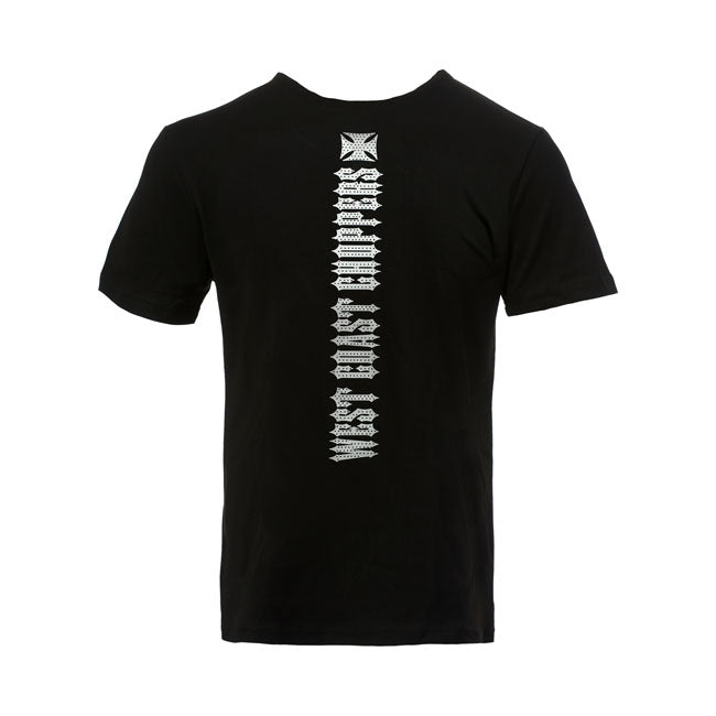 West Coast Choppers Script T-Shirt Black