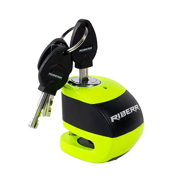 Riderr RS6 Alarm Disc Lock Fluo Green