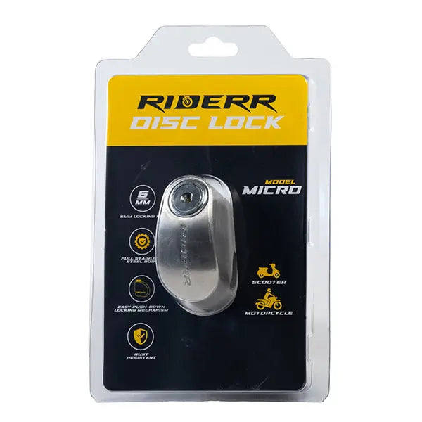 Riderr Micro Lock Silver
