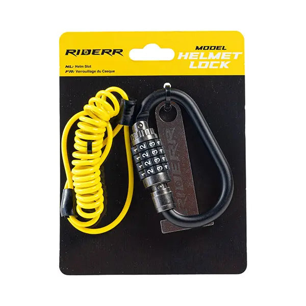 Riderr Helmet Lock Black / Yellow