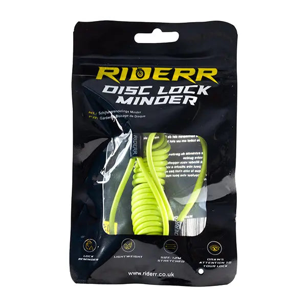 Riderr Disc Lock Minder Fluo Yellow