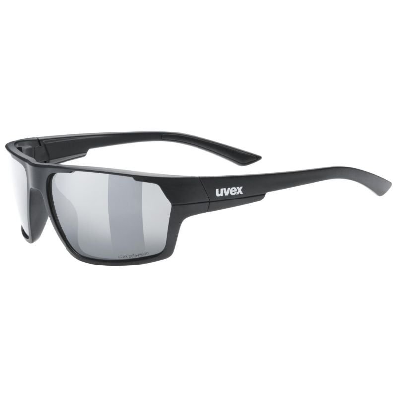 Uvex SP 233 Polarised Sunglasses Matt Black FREE 1 YEAR Returns, FREE UK Delivery | ThrottleChimp