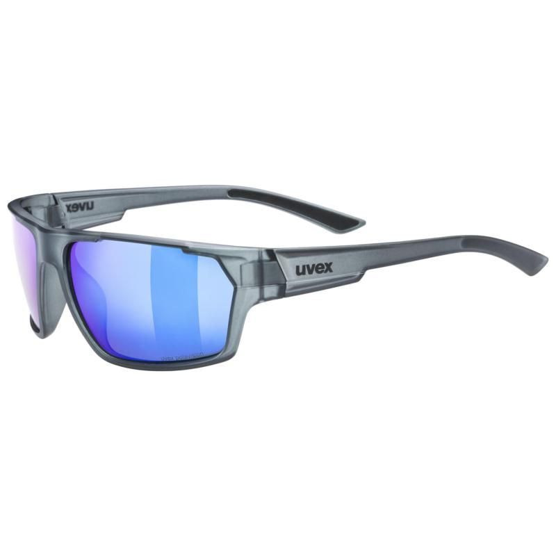 Uvex SP 233 Polarised Sunglasses Matt Smoke FREE 1 YEAR Returns, FREE UK Delivery | ThrottleChimp