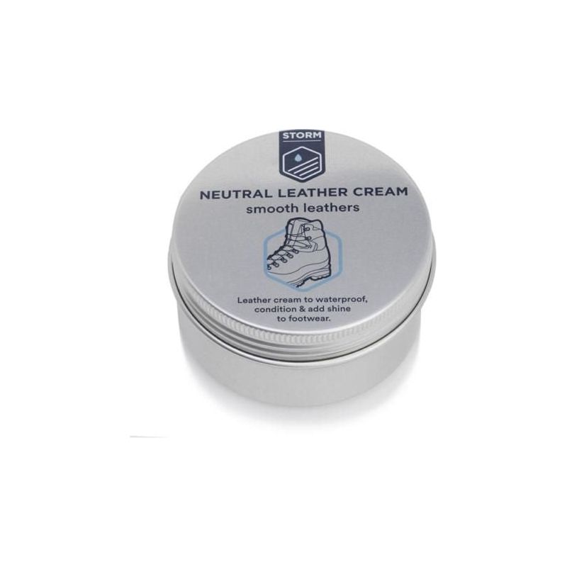 Storm Leather Footwear Cleaning Care Cream Neutral FREE 1 YEAR Returns, FREE UK Delivery | ThrottleChimp