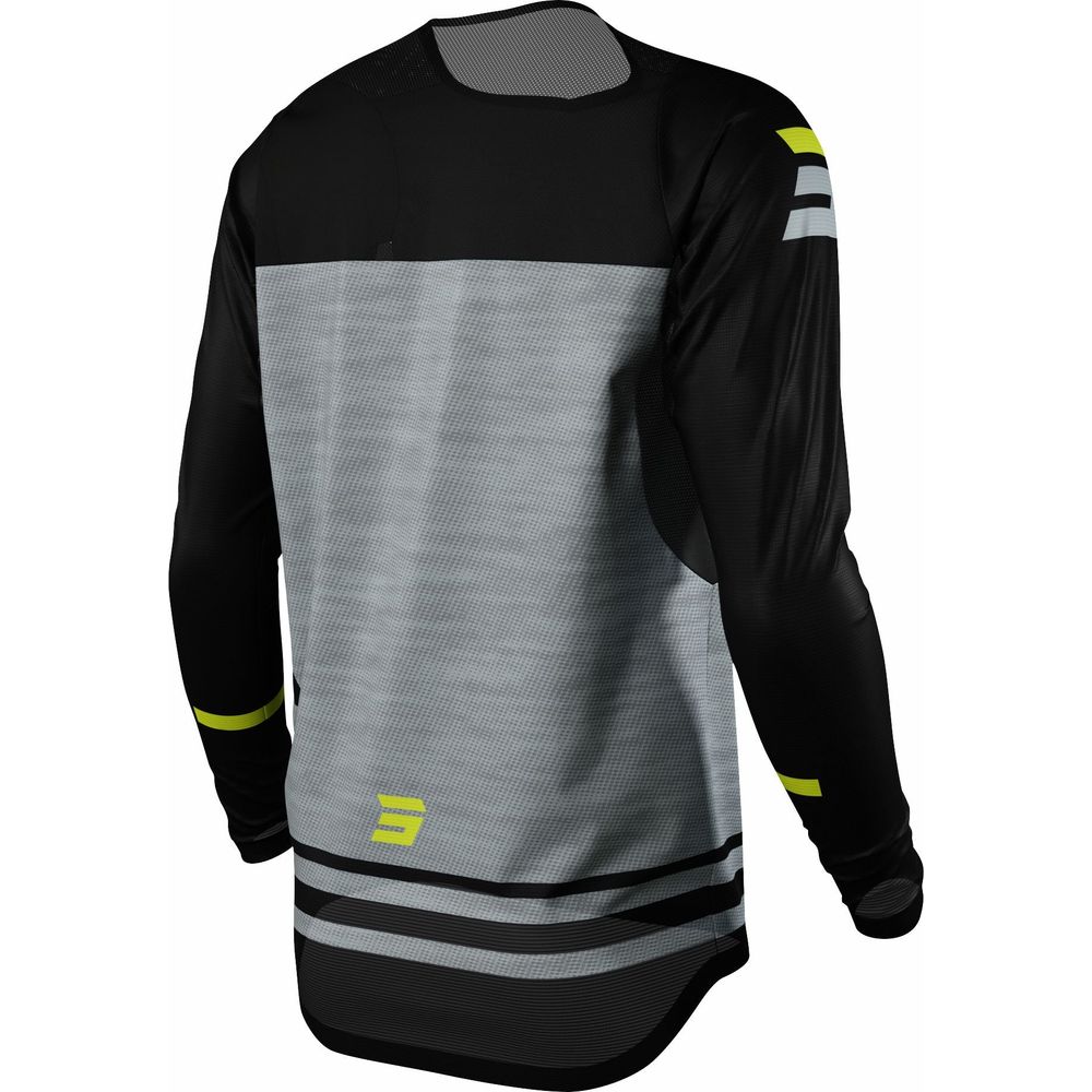 Shot Contact Jersey Loom Grey FREE 1 YEAR Returns, FREE UK Delivery | ThrottleChimp
