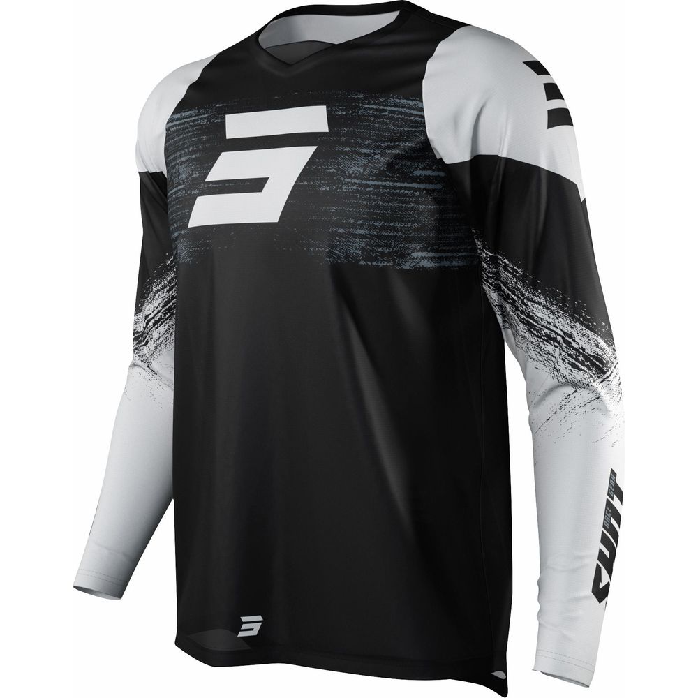 Shot Raw Jersey Burst Black FREE 1 YEAR Returns, FREE UK Delivery | ThrottleChimp