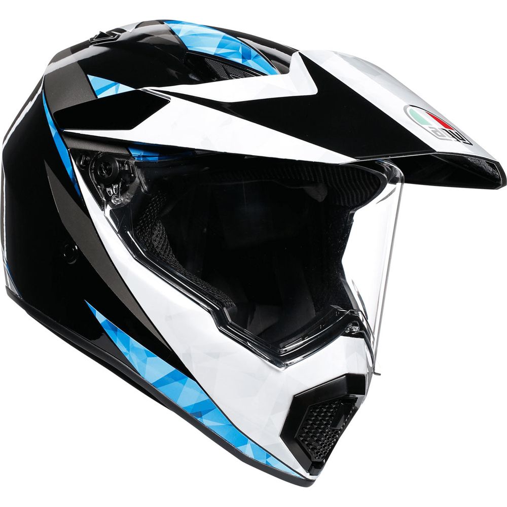 AGV AX9 North Black / White / Cyan
