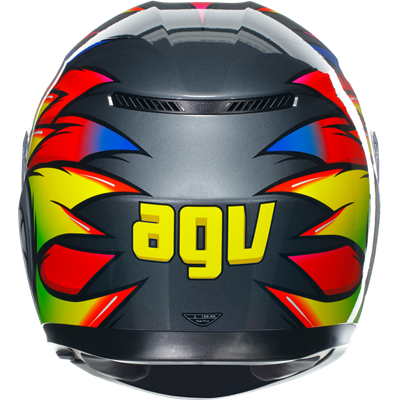 AGV K3 Birdy 2.0 ECE 22.06 Grey / Yellow / Red