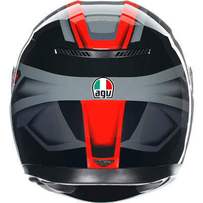 AGV K3 Compound ECE 22.06 Black / Red