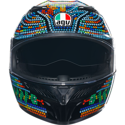 AGV K3 Rossi WInter Test 2018 ECE 22.06 Replica