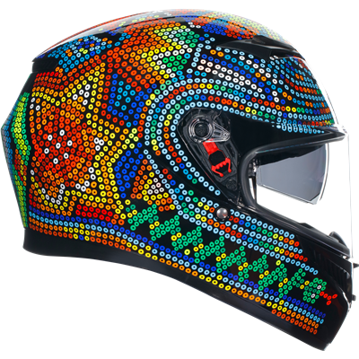 AGV K3 Rossi WInter Test 2018 ECE 22.06 Replica