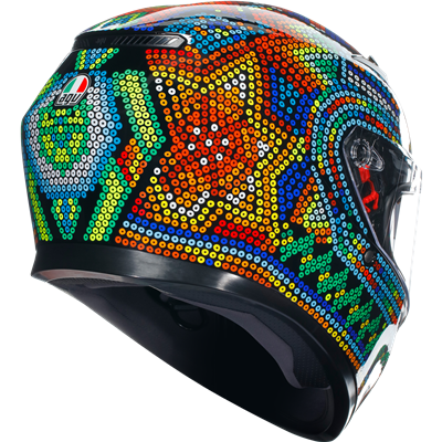 AGV K3 Rossi WInter Test 2018 ECE 22.06 Replica