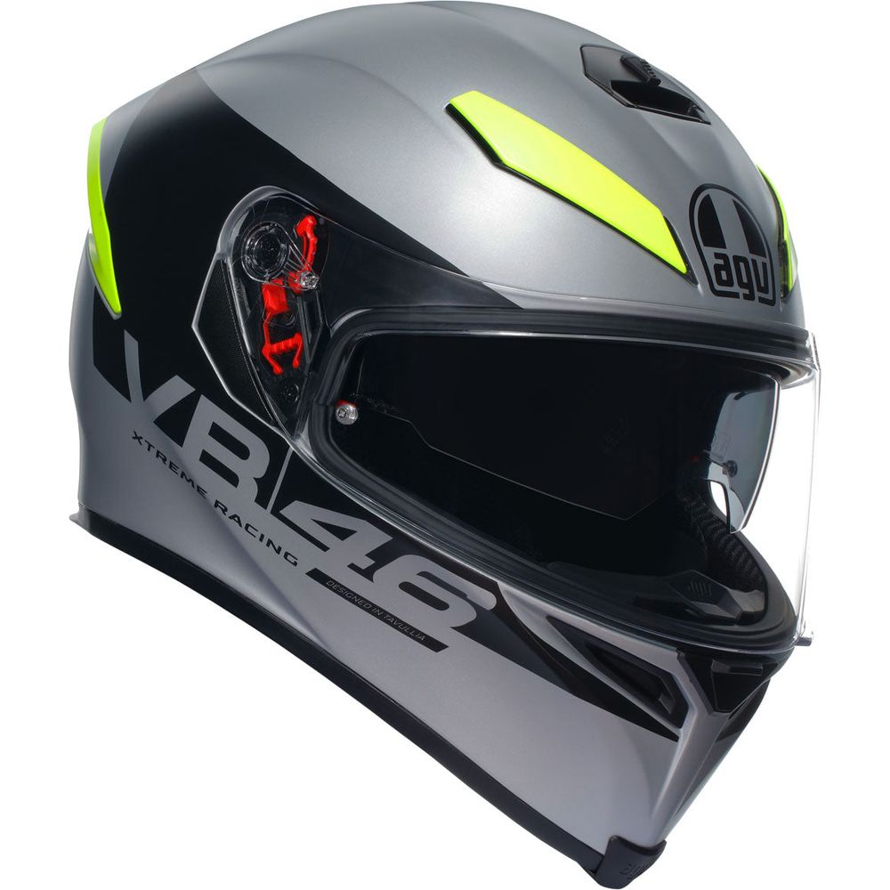 AGV K5 S Apex 46 Grey / Black