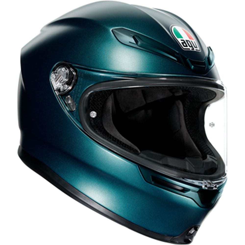 AGV K6 Matt Petrolio Blue