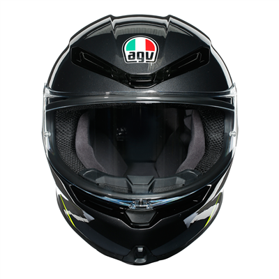 AGV K6 Minimal Gunmetal / Black / Fluo Yellow