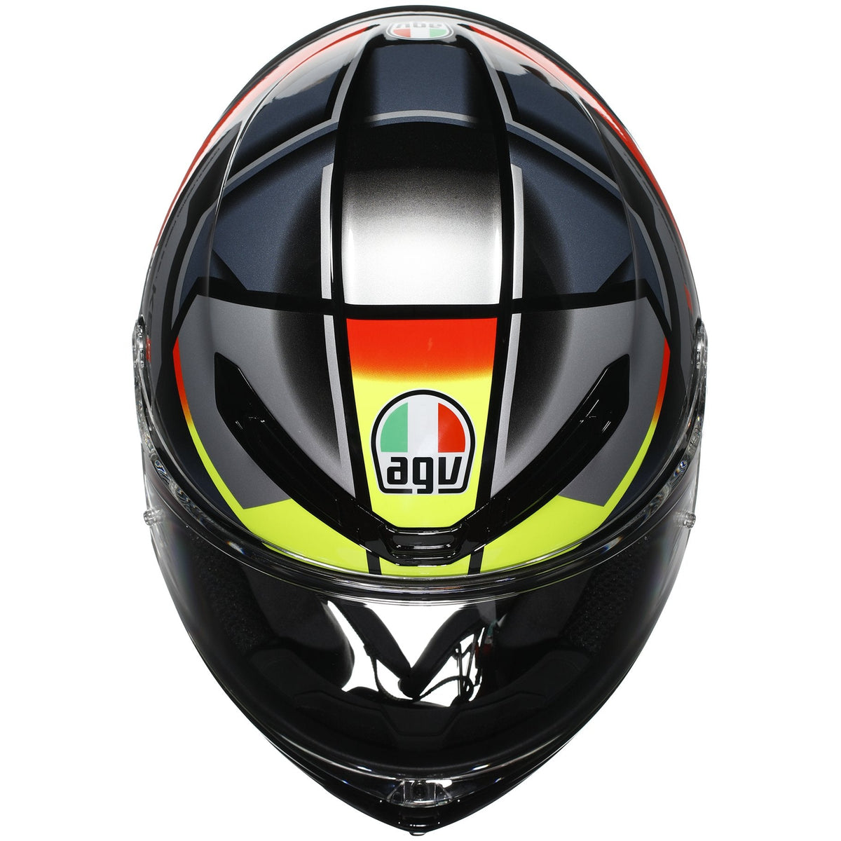 AGV K6-S Erazer Black / Red / Fluo Yellow