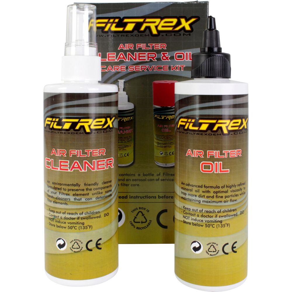Filtrex Air Filter Cleaner Kit FREE 1 YEAR Returns, FREE UK Delivery | ThrottleChimp