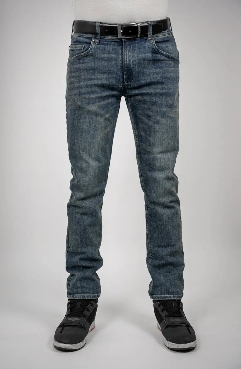 Bull-it Ajax Straight Fit AA Approved Denim Jeans Steel Blue