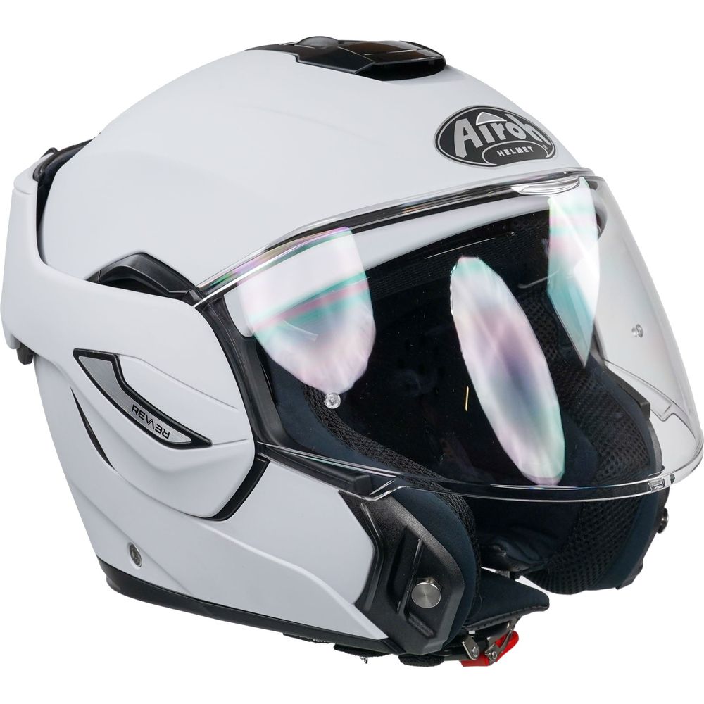 Airoh REV19 Flip-Up Helmet Matt Concrete Grey FREE 1 YEAR Returns, FREE UK Delivery | ThrottleChimp