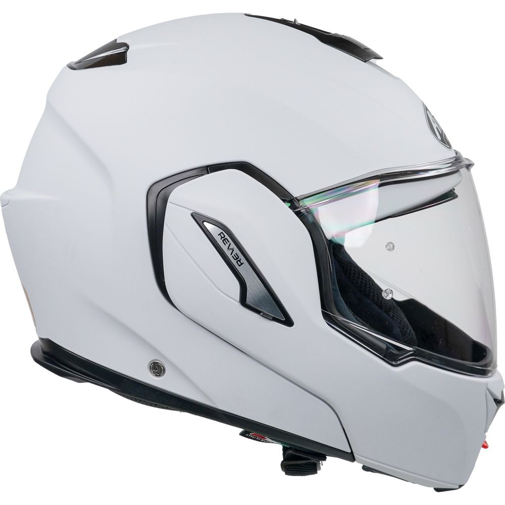 Airoh REV19 Flip-Up Helmet Matt Concrete Grey FREE 1 YEAR Returns, FREE UK Delivery | ThrottleChimp