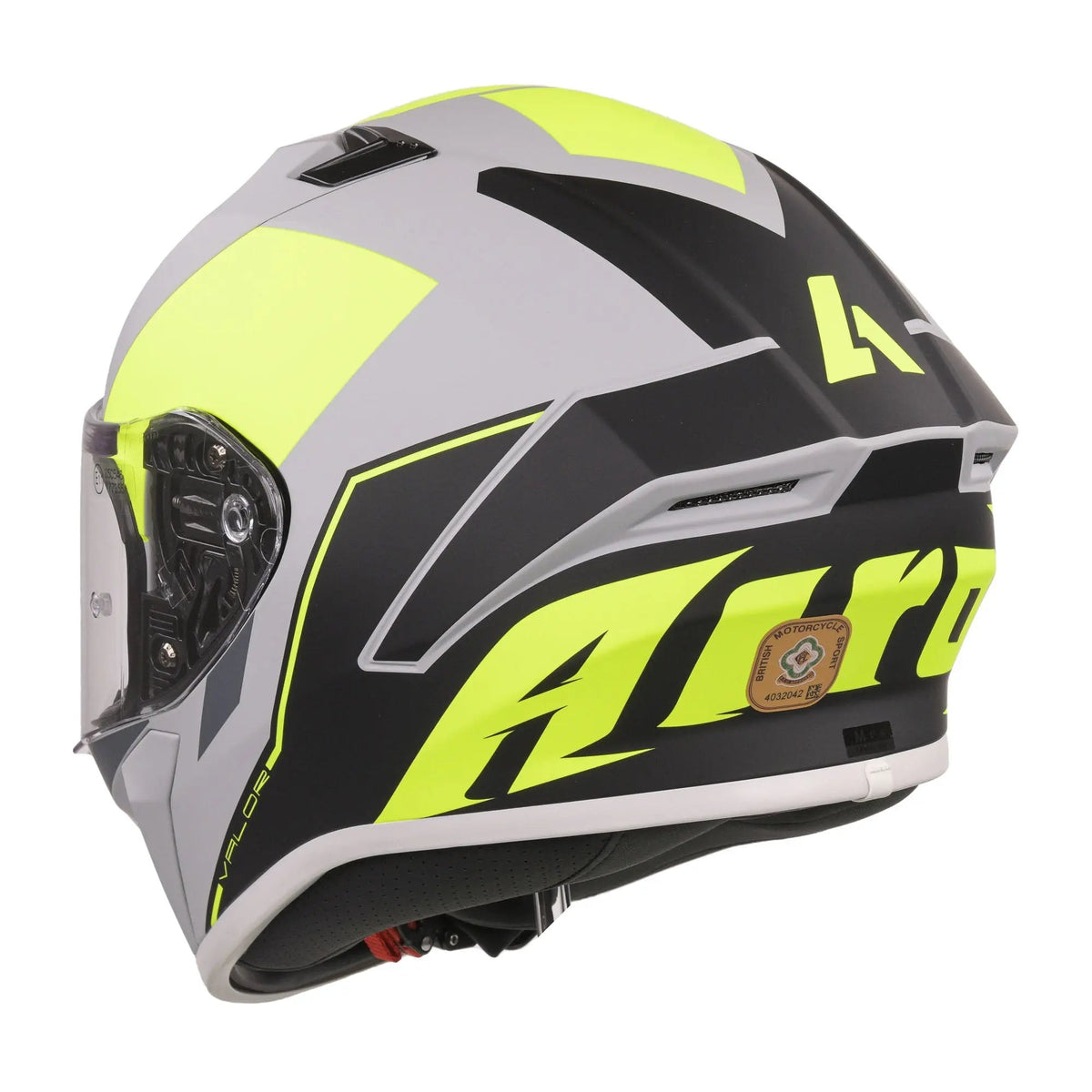 Airoh Valor Matt Wings Fluo Yellow