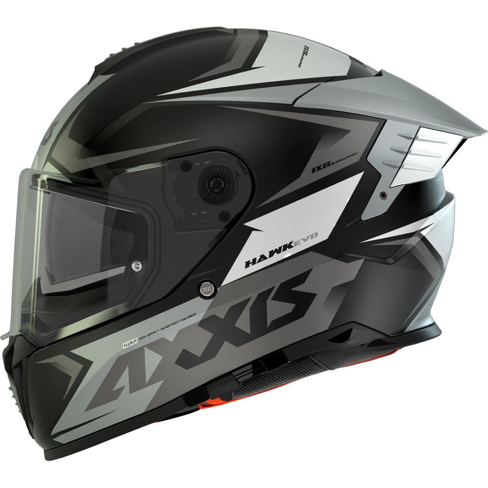 Axxis Hawk Evo SV Ixil A2 Full Face Helmet Matt Titanium Free Delivery