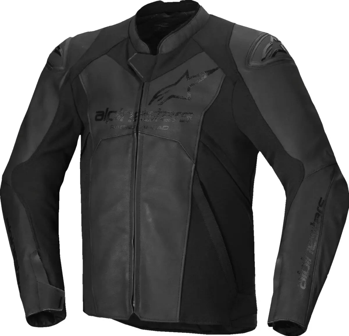 Alpinestars Faster V3 Riding Leather Jacket Black