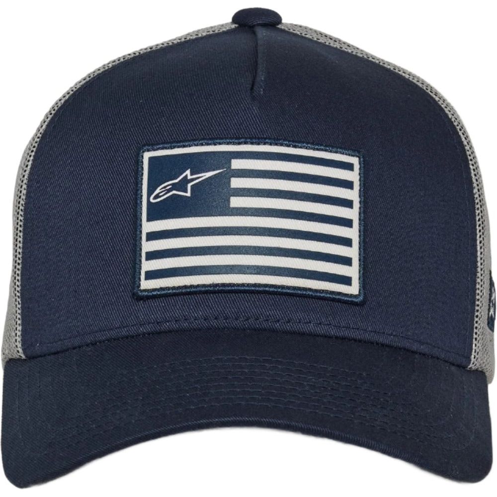 Alpinestars Flag Curved Bill Cap Navy / Grey