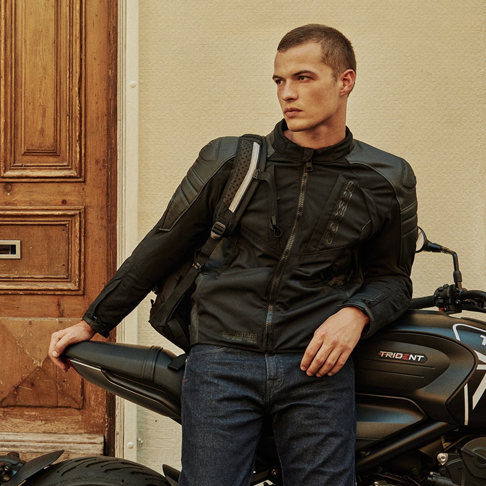 Alpinestars Proton Waterproof Jacket Black / Black