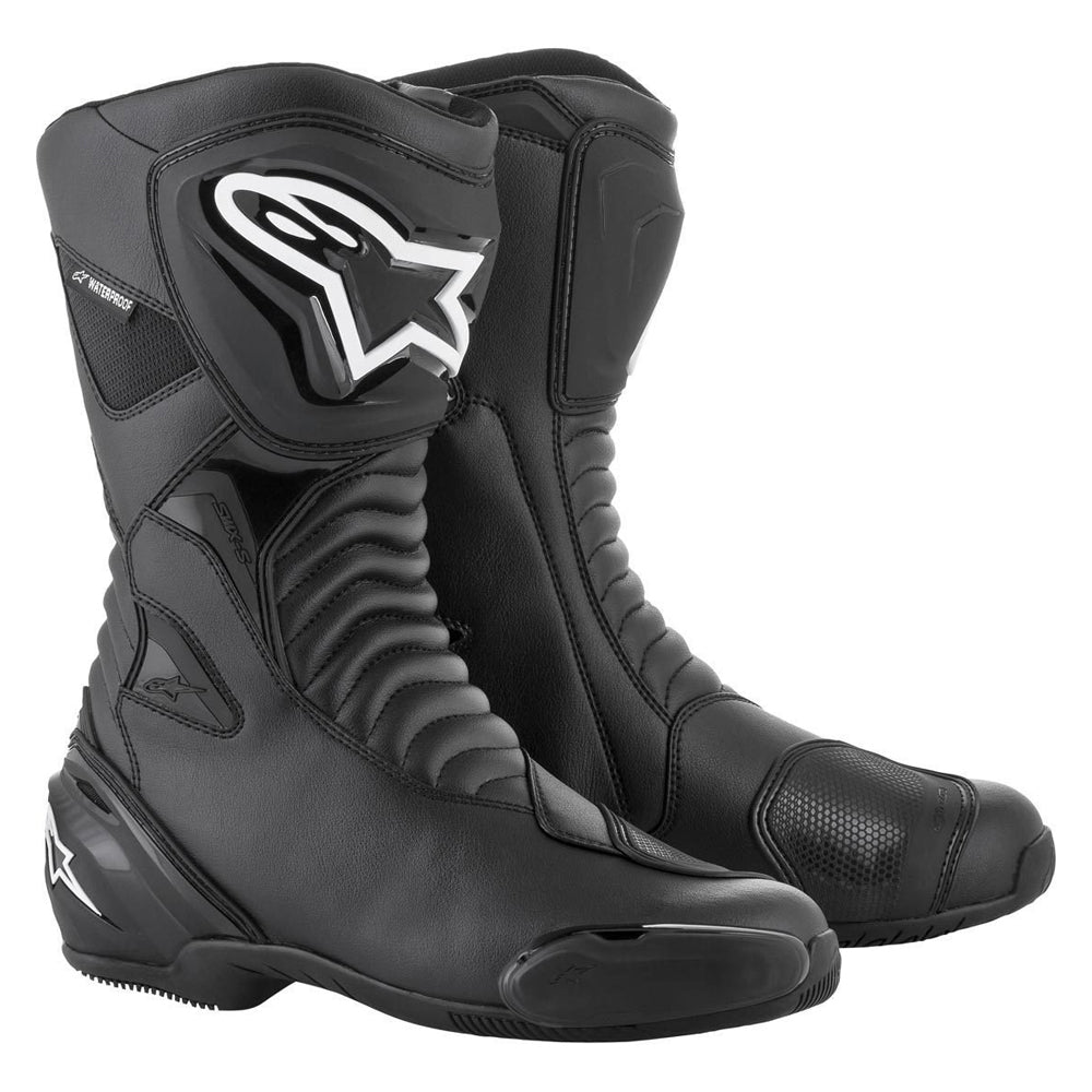 Alpinestars SMX S Waterproof Boots Black / Black