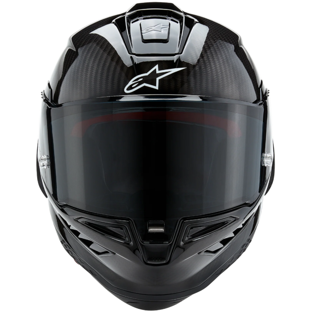 Alpinestars Supertech R10 Solid ECE 06 / FIM Matt & Gloss Black / Carbon