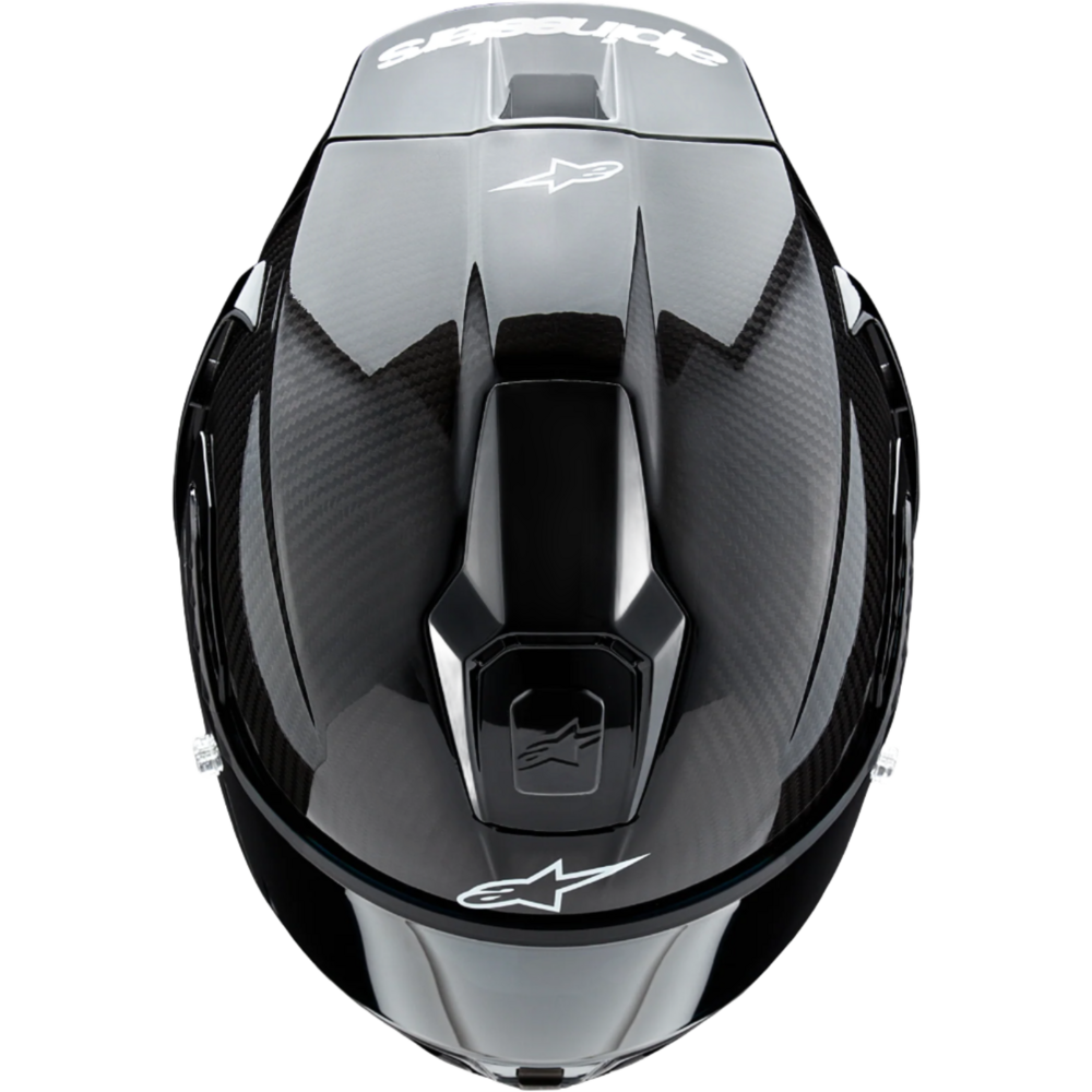 Alpinestars Supertech R10 Solid ECE 06 / FIM Matt & Gloss Black / Carbon