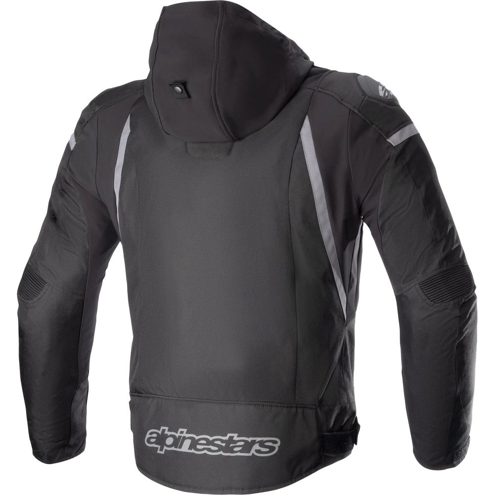 Alpinestars Zaca Waterproof Textile Jacket Black / Dark Grey