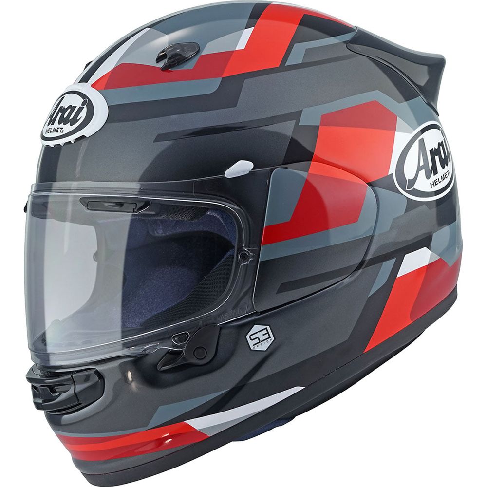 Arai Quantic Abstract Red / Grey