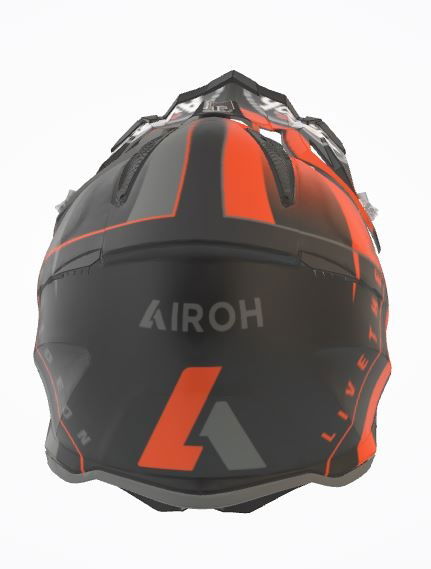 Airoh Aviator Ace Amaze MX Helmet Matt Orange FREE 1 YEAR Returns, FREE UK Delivery | ThrottleChimp