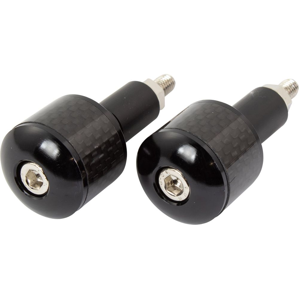 Bike It Bar Ends With Carbon Fibre Insert Black FREE 1 YEAR Returns, FREE UK Delivery | ThrottleChimp
