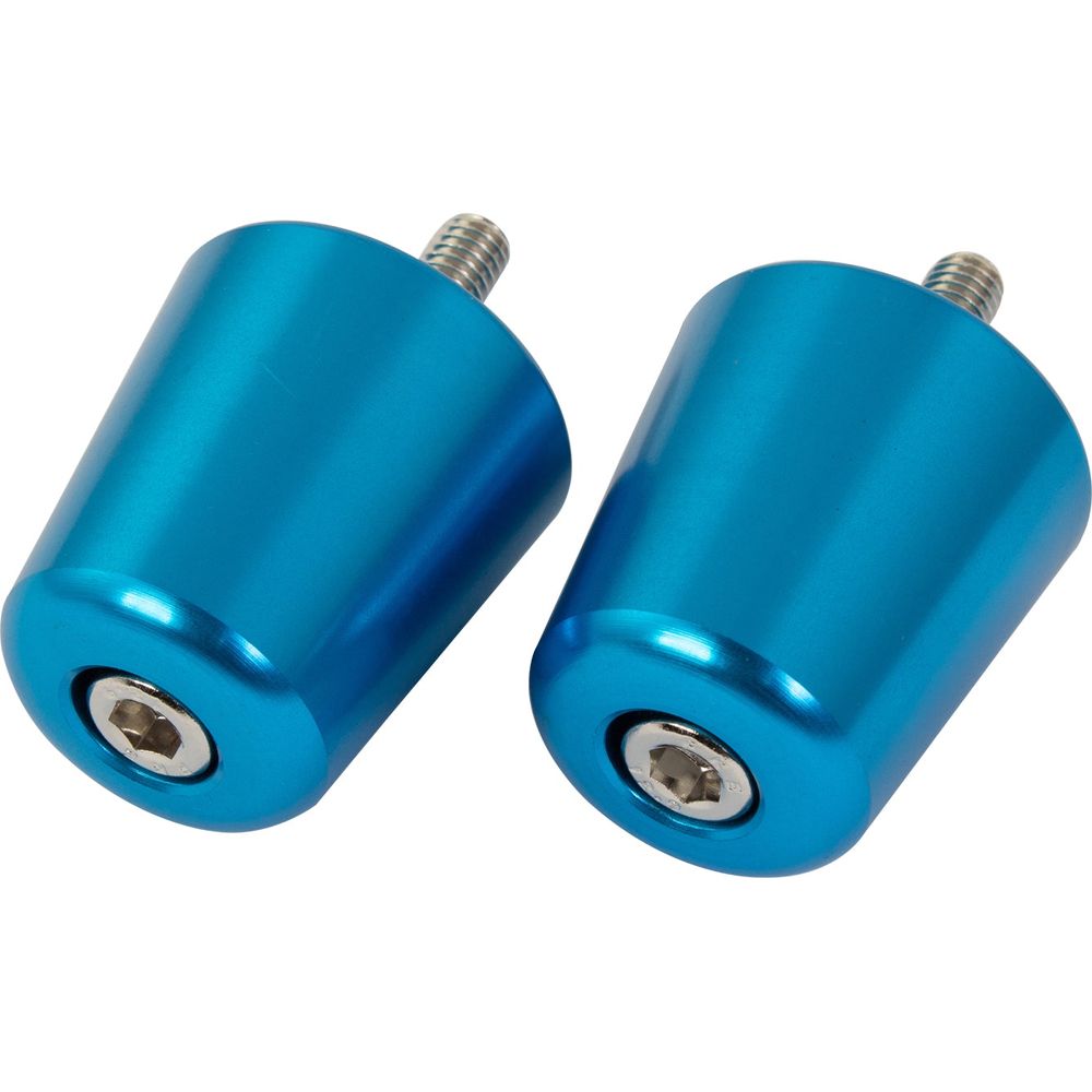 Bike It Alloy Suzuki Flush Type Bar End Weights Blue FREE 1 YEAR Returns, FREE UK Delivery | ThrottleChimp