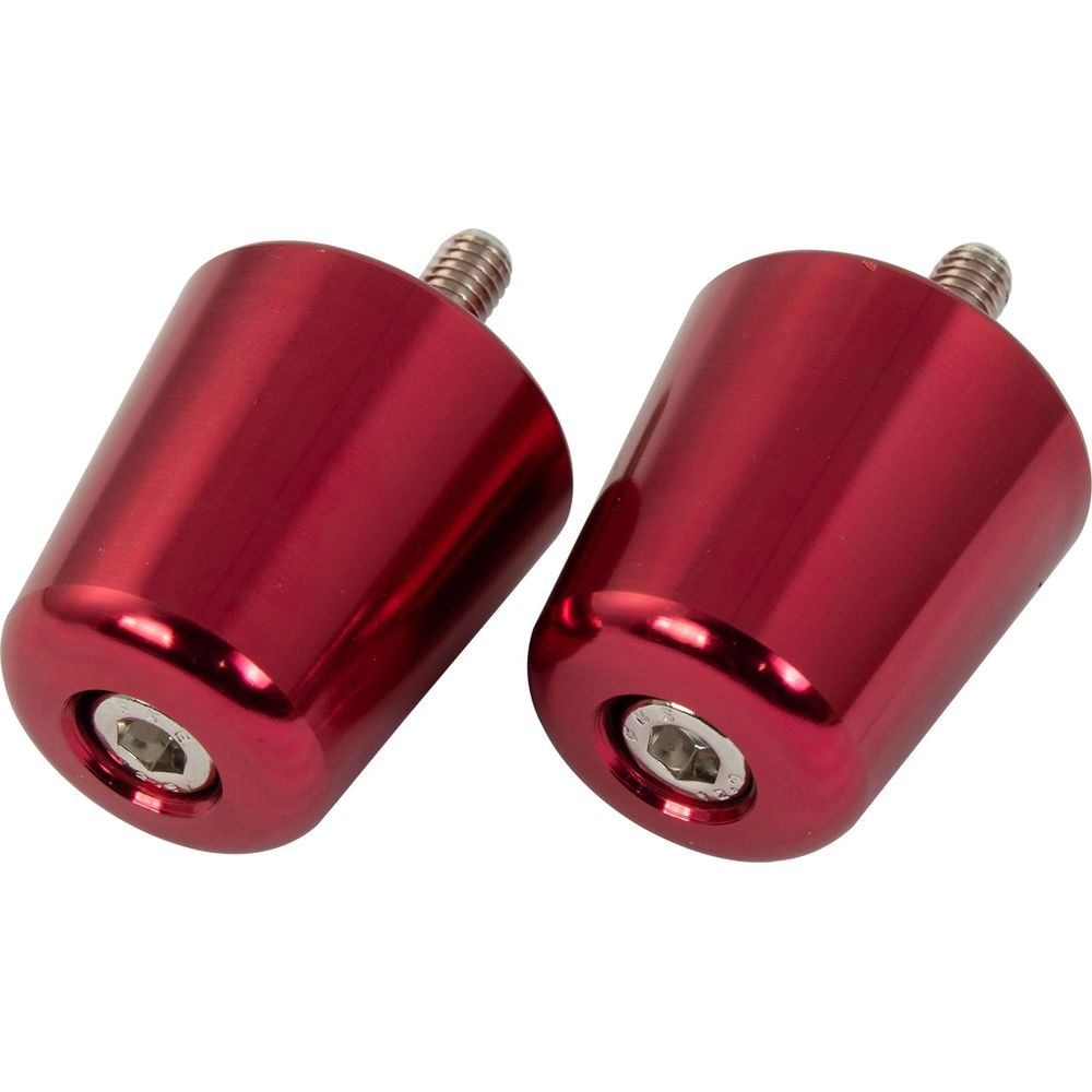 Bike It Alloy Suzuki Flush Type Bar End Weights Red FREE 1 YEAR Returns, FREE UK Delivery | ThrottleChimp
