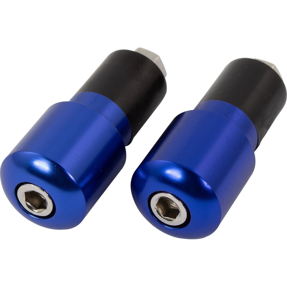 Bike It Slim Bar End Weights Blue FREE 1 YEAR Returns, FREE UK Delivery | ThrottleChimp