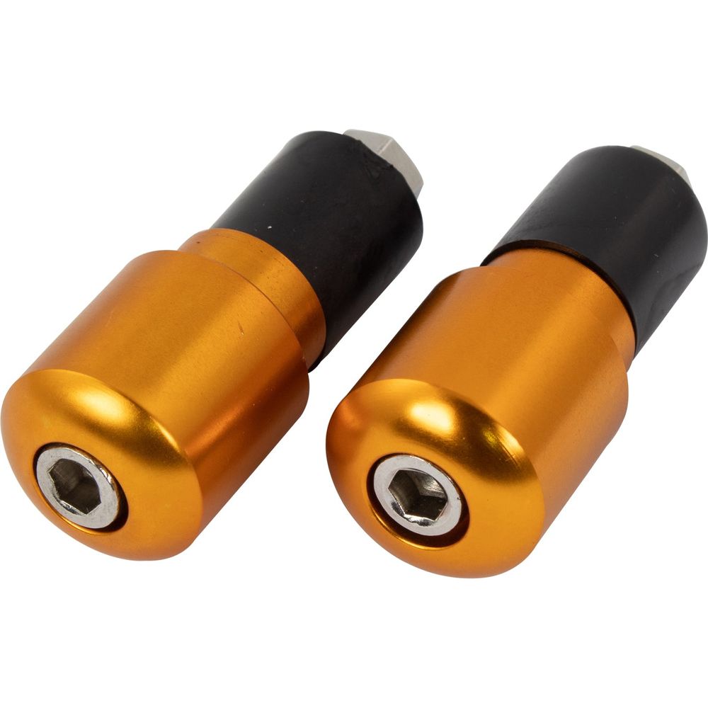 Bike It Slim Bar End Weights Gold FREE 1 YEAR Returns, FREE UK Delivery | ThrottleChimp