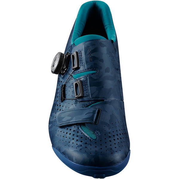 Shimano RX8W (RX800) Ladies Shoes Navy - FREE 1 YEAR Returns, FREE UK Delivery | ThrottleChimp