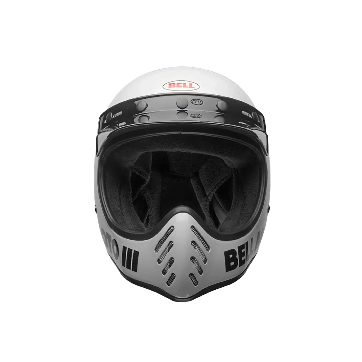 Bell Moto-3 Classic ECE 22.06 White