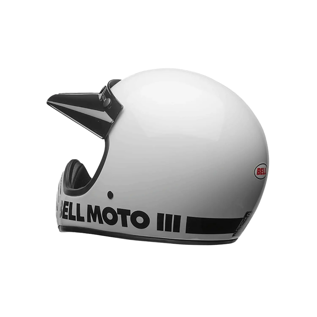 Bell Moto-3 Classic ECE 22.06 White