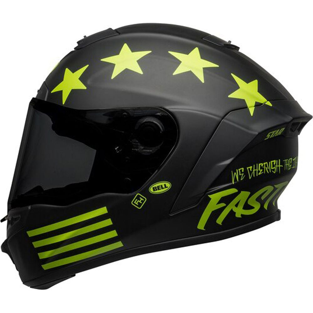 Bell Street Star DLX MIPS ECE22.05 Fasthouse Hi-Viz Green / Matt Black