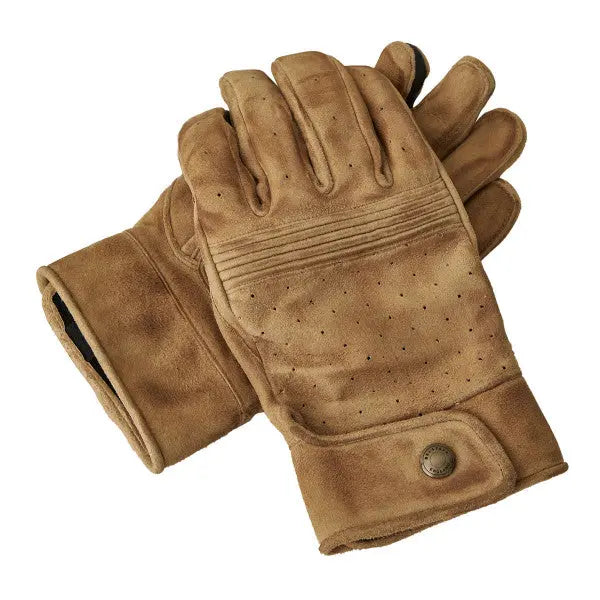 Belstaff Montgomery Leather Gloves Sand