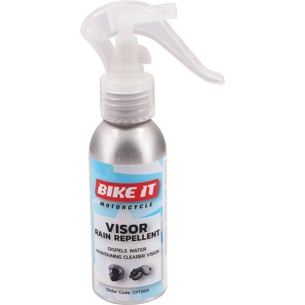 Bike It Visor Rain Repellent - 75ml FREE 1 YEAR Returns, FREE UK Delivery | ThrottleChimp