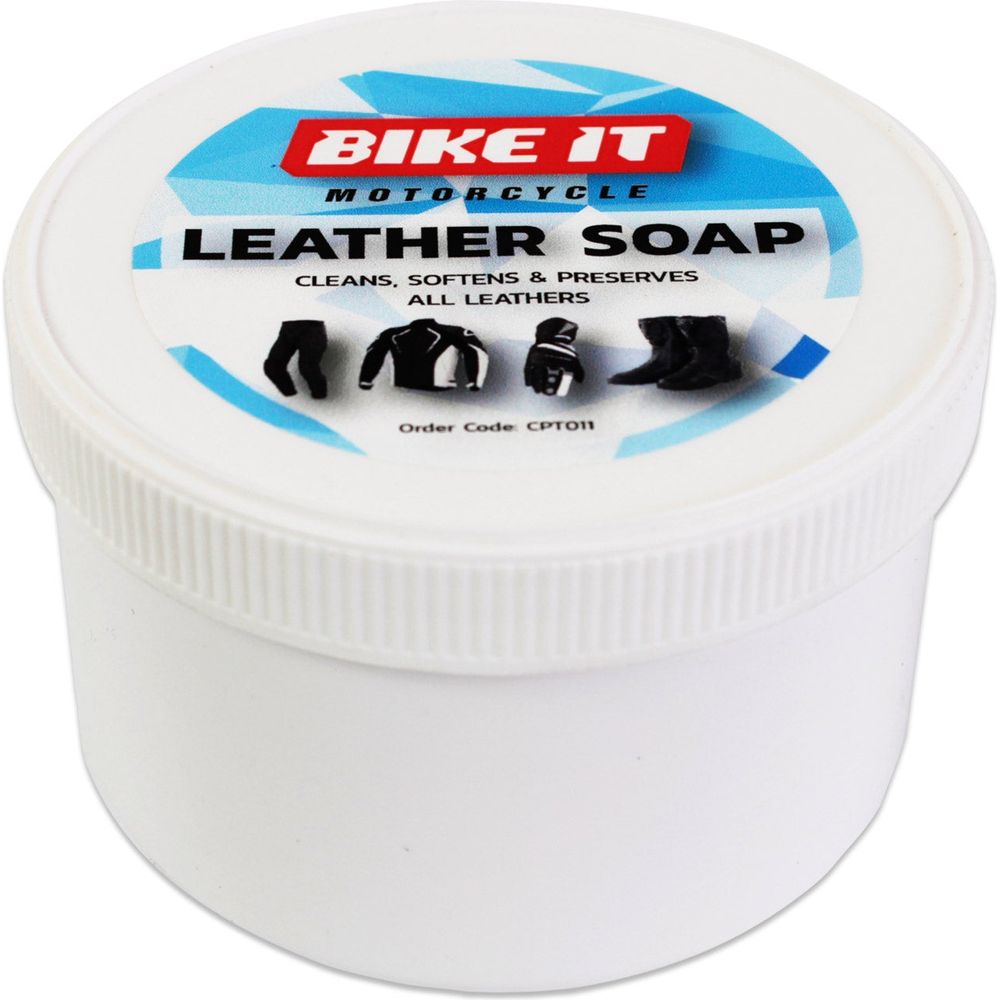 Bike It Leather Soap FREE 1 YEAR Returns, FREE UK Delivery | ThrottleChimp
