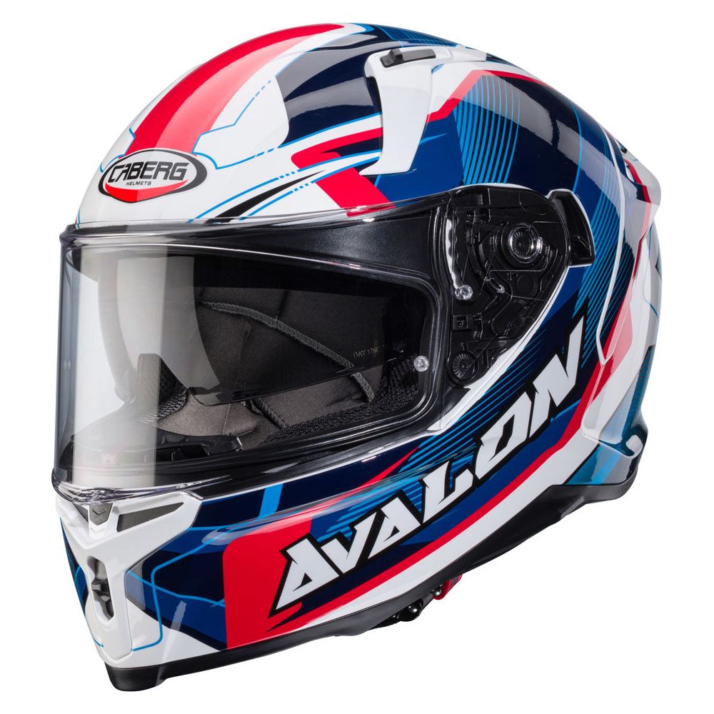 Caberg Avalon X Optic White / Blue / Red