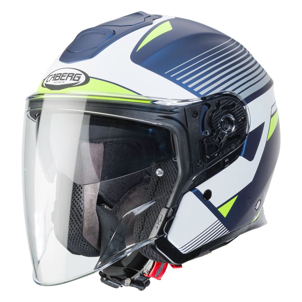 Caberg Flyon Rio Matt Blue / White / Yellow / Silver